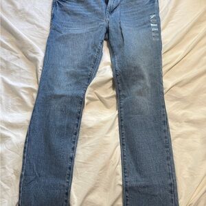 PacSun Blue Skinny Jeans with Lived-In Look